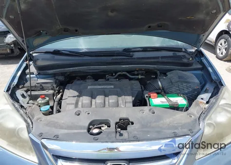 2007 Honda Odyssey Ex-L from USA, damaged, VIN 5FNRL38787B142724